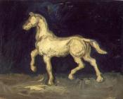 Plaster Statuette of a Horse